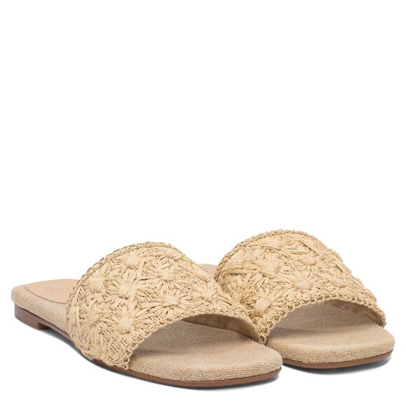 Castañer Pisa Raffia Slides IT 37 Women - Picture 2 of 5